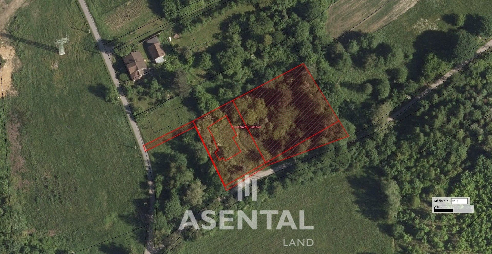 Ostatní, Doubrava, 2 987 m²