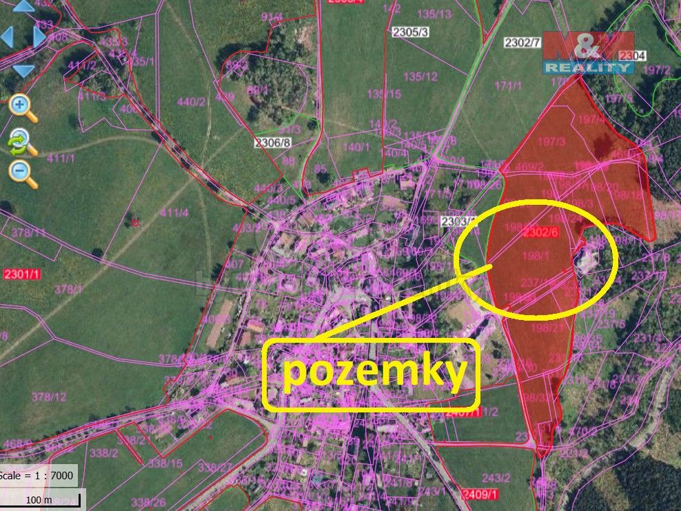 Prodej zemědělský pozemek - Náchod, 547 01, 7 865 m²