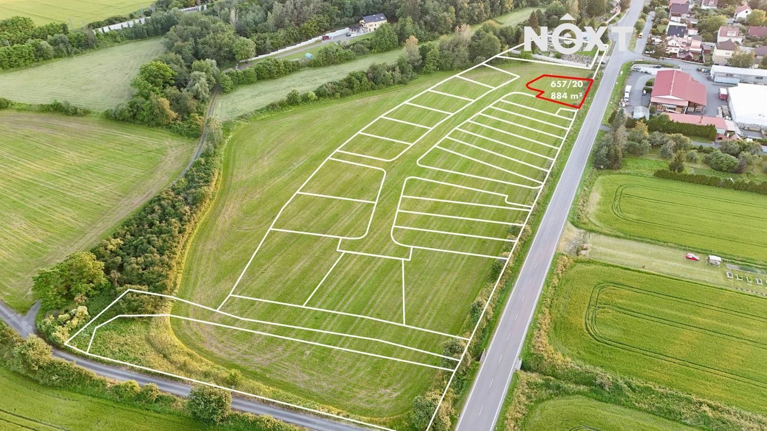Pozemky pro bydlení, Kozolupy, 884 m²