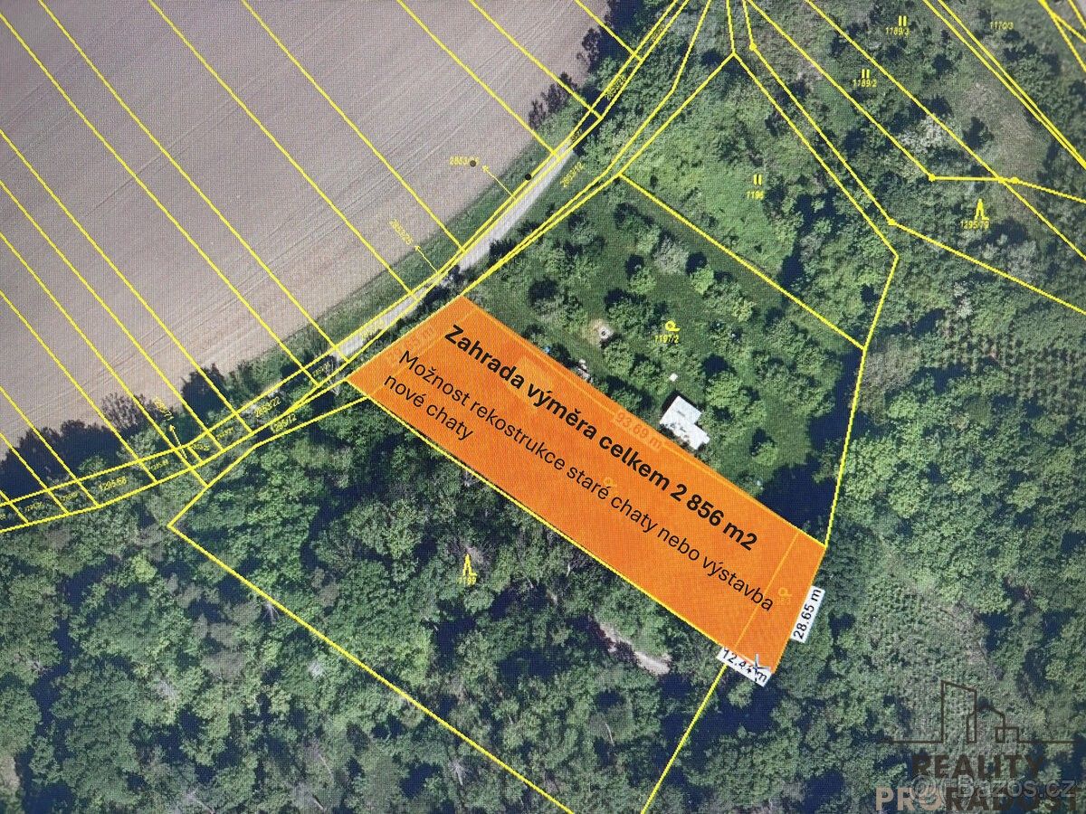 Zahrady, Bystřice pod Hostýnem, 768 61, 2 856 m²