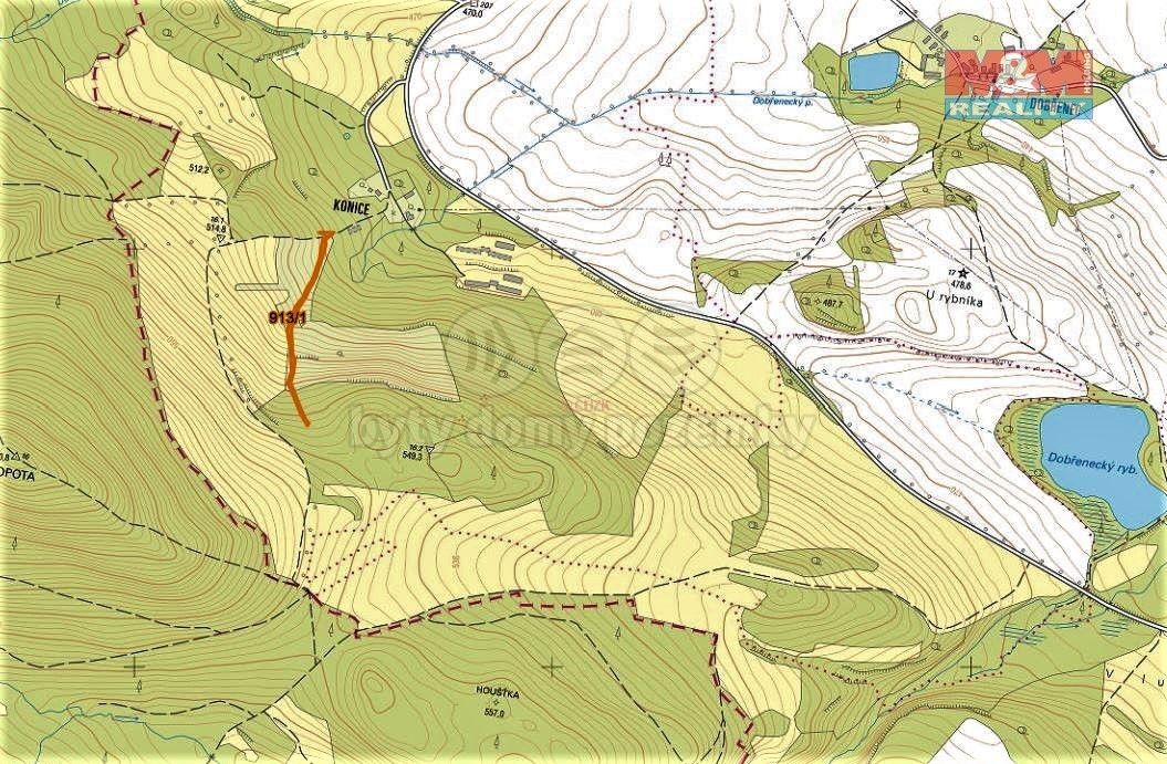 Prodej louka - Podbořany, 441 01, 3 400 m²