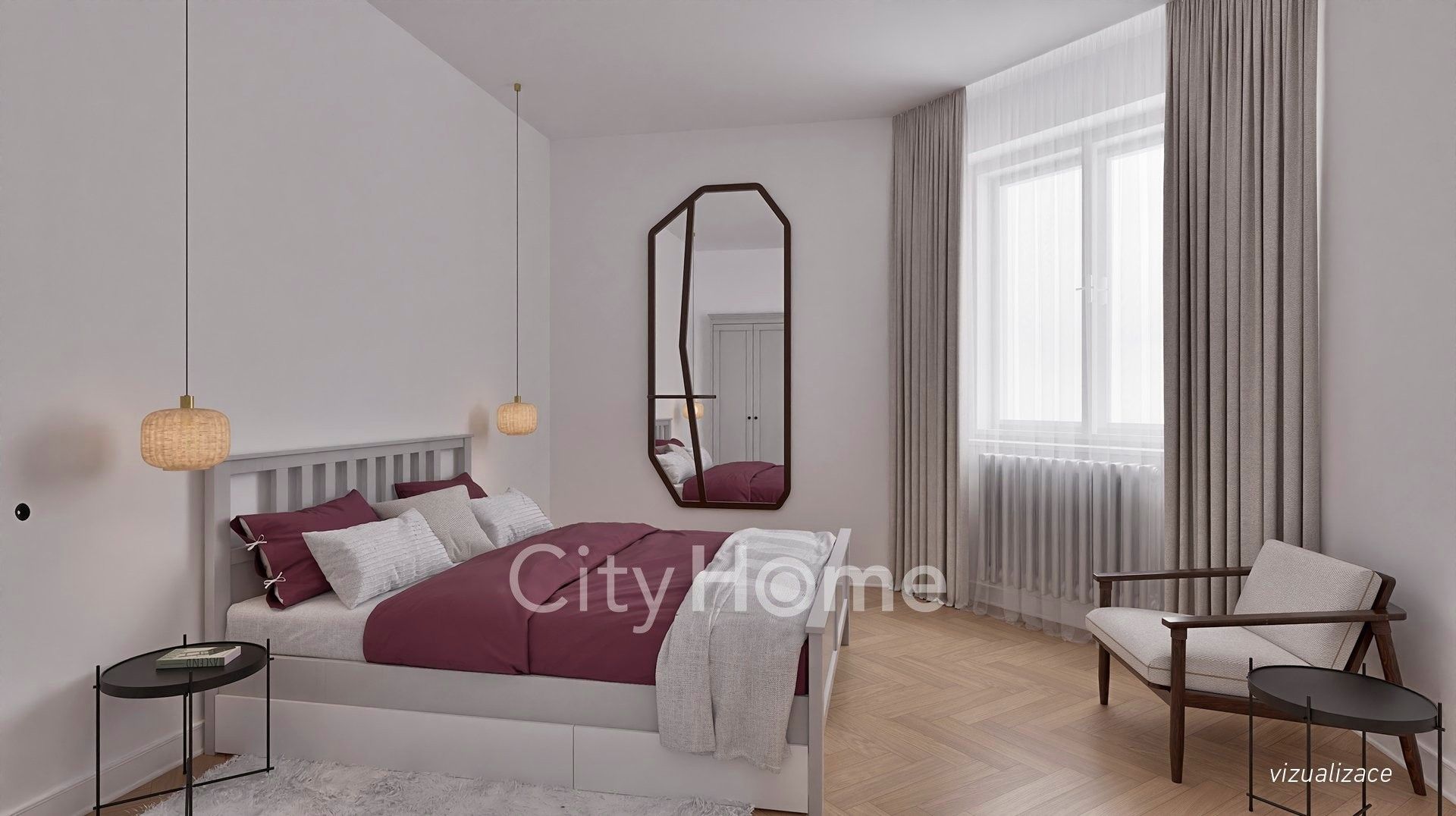 3+kk, Na Václavce, Praha, 61 m²