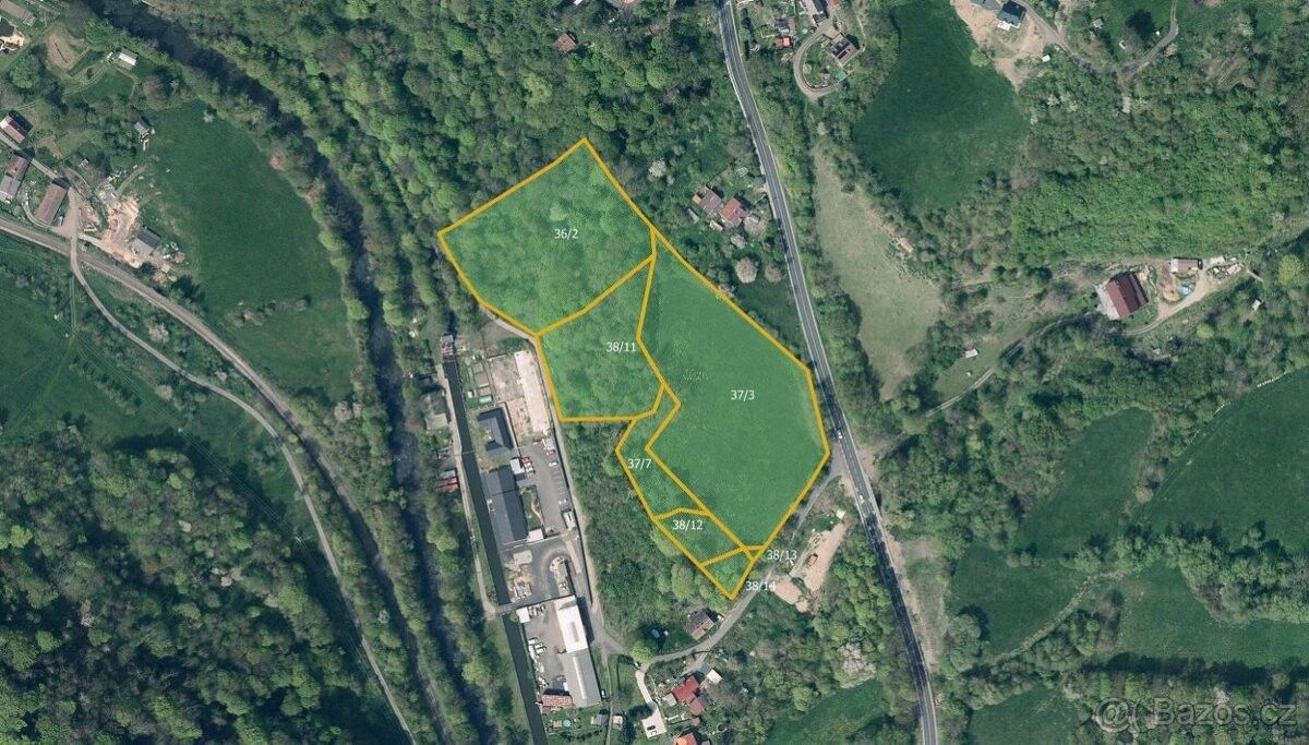 Zemědělské pozemky, Děčín, 405 02, 24 731 m²