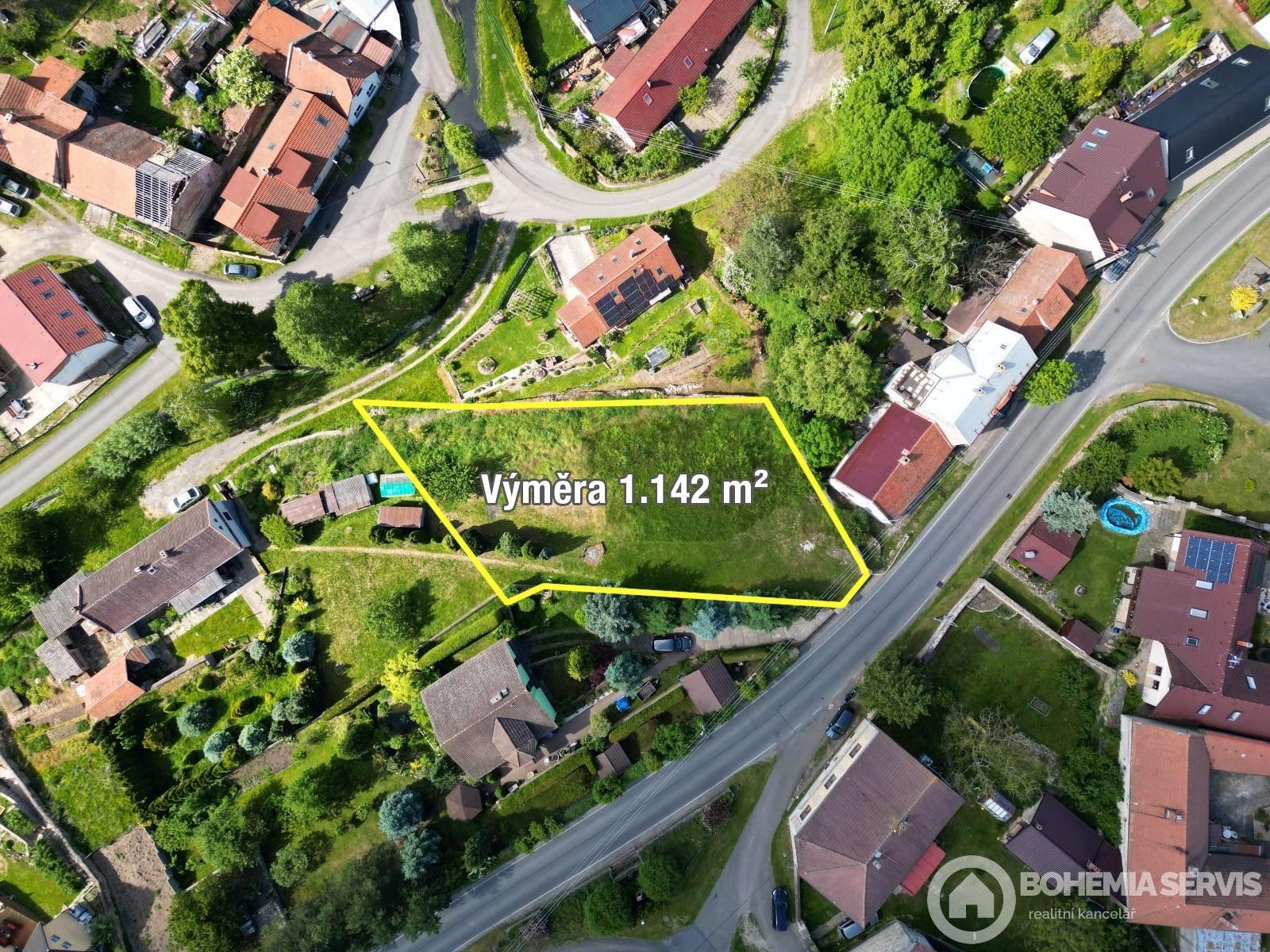 Pozemky pro bydlení, Nebovidy, 1 142 m²