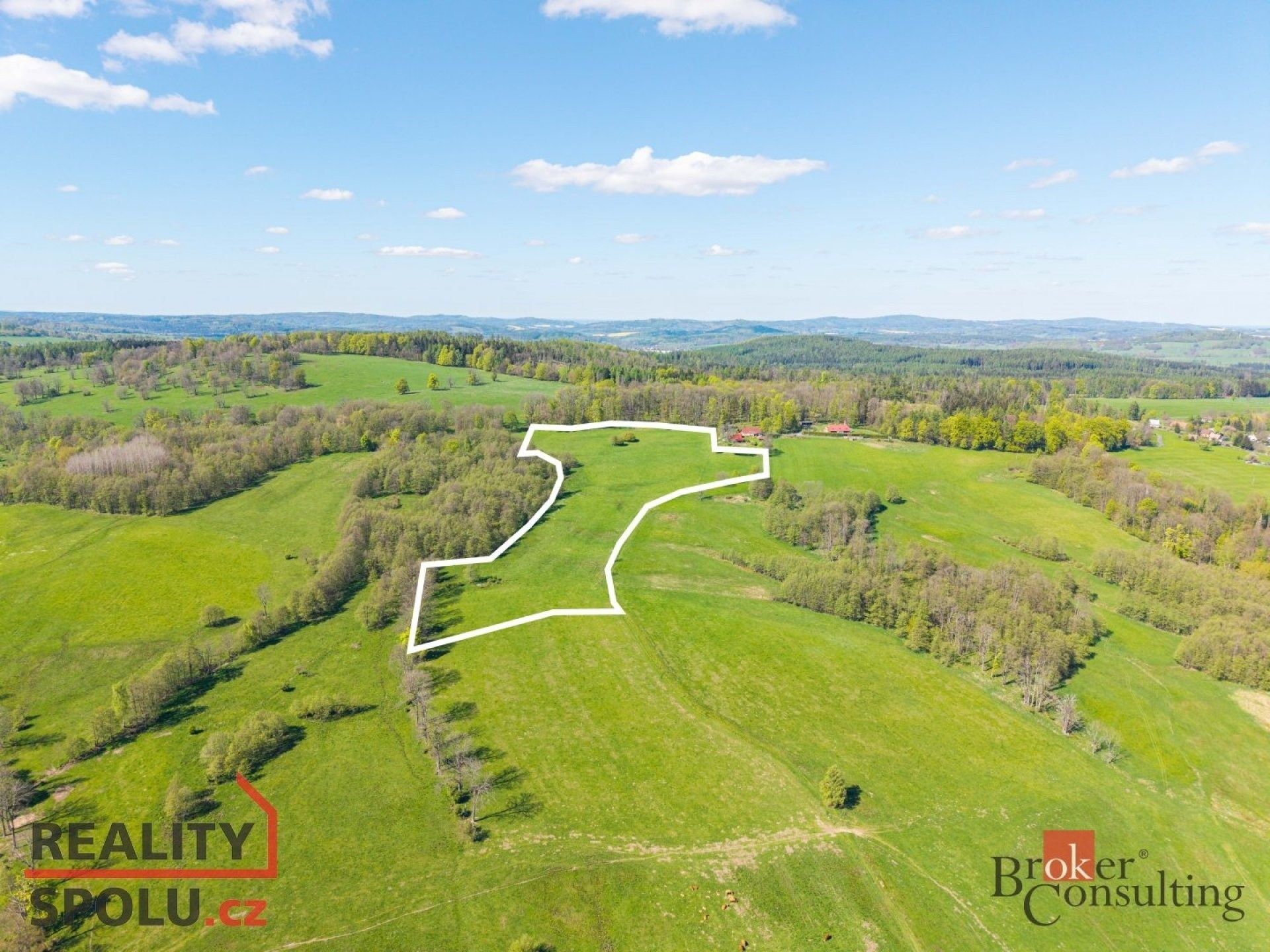 Prodej louka - Panský, Staré Křečany, 42 913 m²