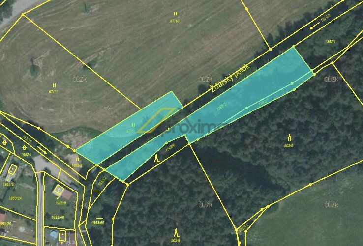 Zemědělské pozemky, Kaplice, 382 41, 2 302 m²