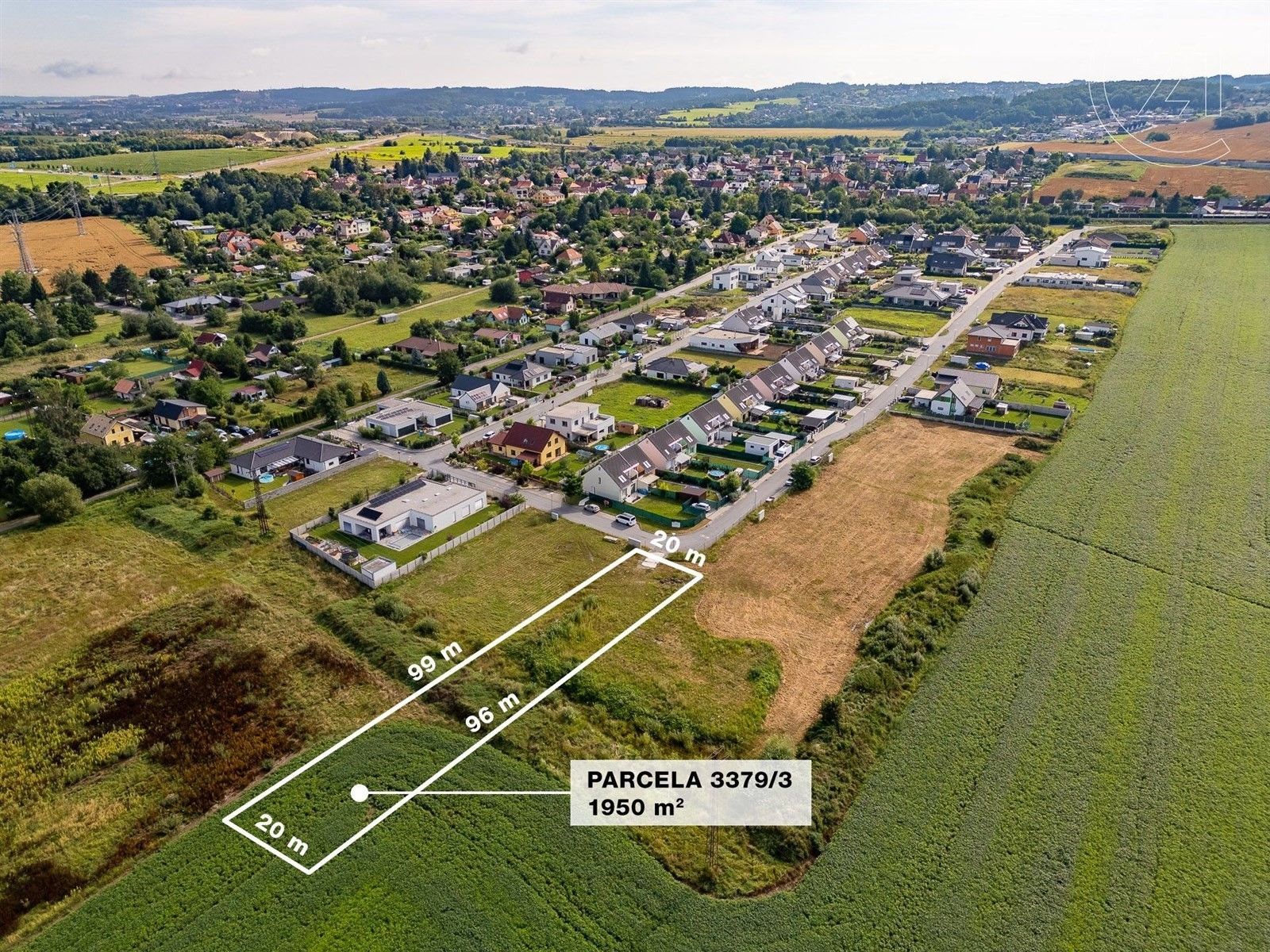 Pozemky pro bydlení, České Budějovice, 1 950 m²