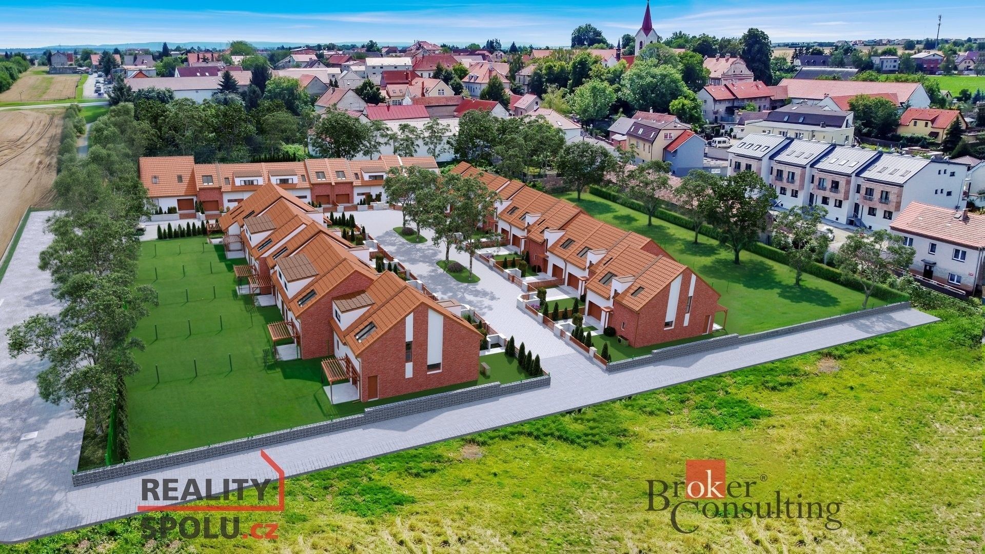 Rodinné domy, Východní, Ořech, 161 m²