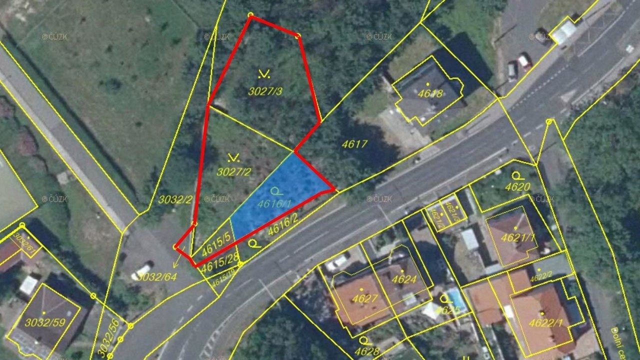 Pozemky pro bydlení, Novoveská, Teplice, 909 m²