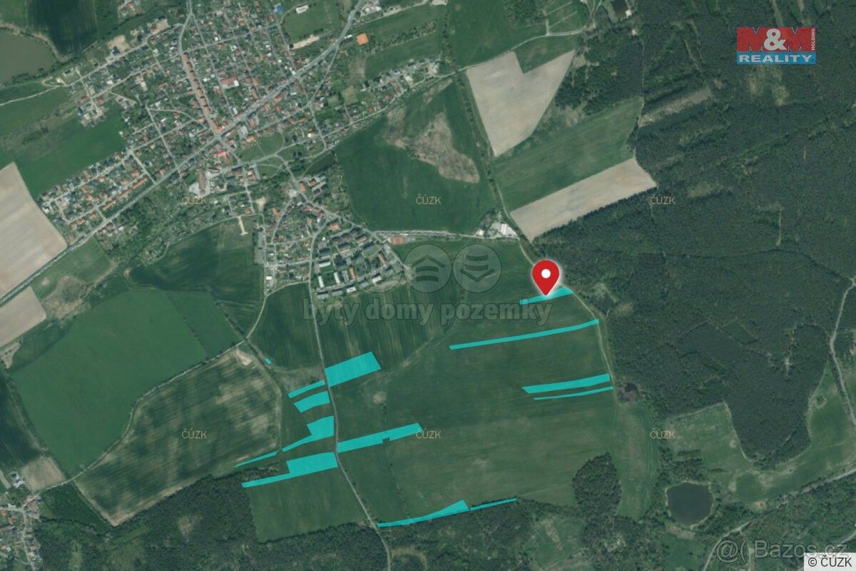 Prodej zemědělský pozemek - Líně, 330 21, 76 433 m²