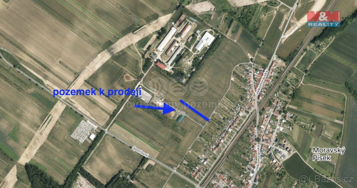 Zemědělské pozemky, Moravský Písek, 696 85, 1 137 m²
