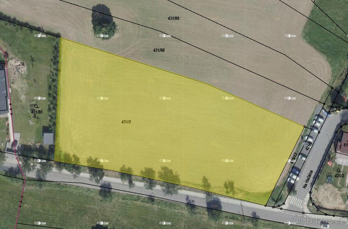 Prodej pozemek - Říčany u Prahy, 251 01, 408 m²