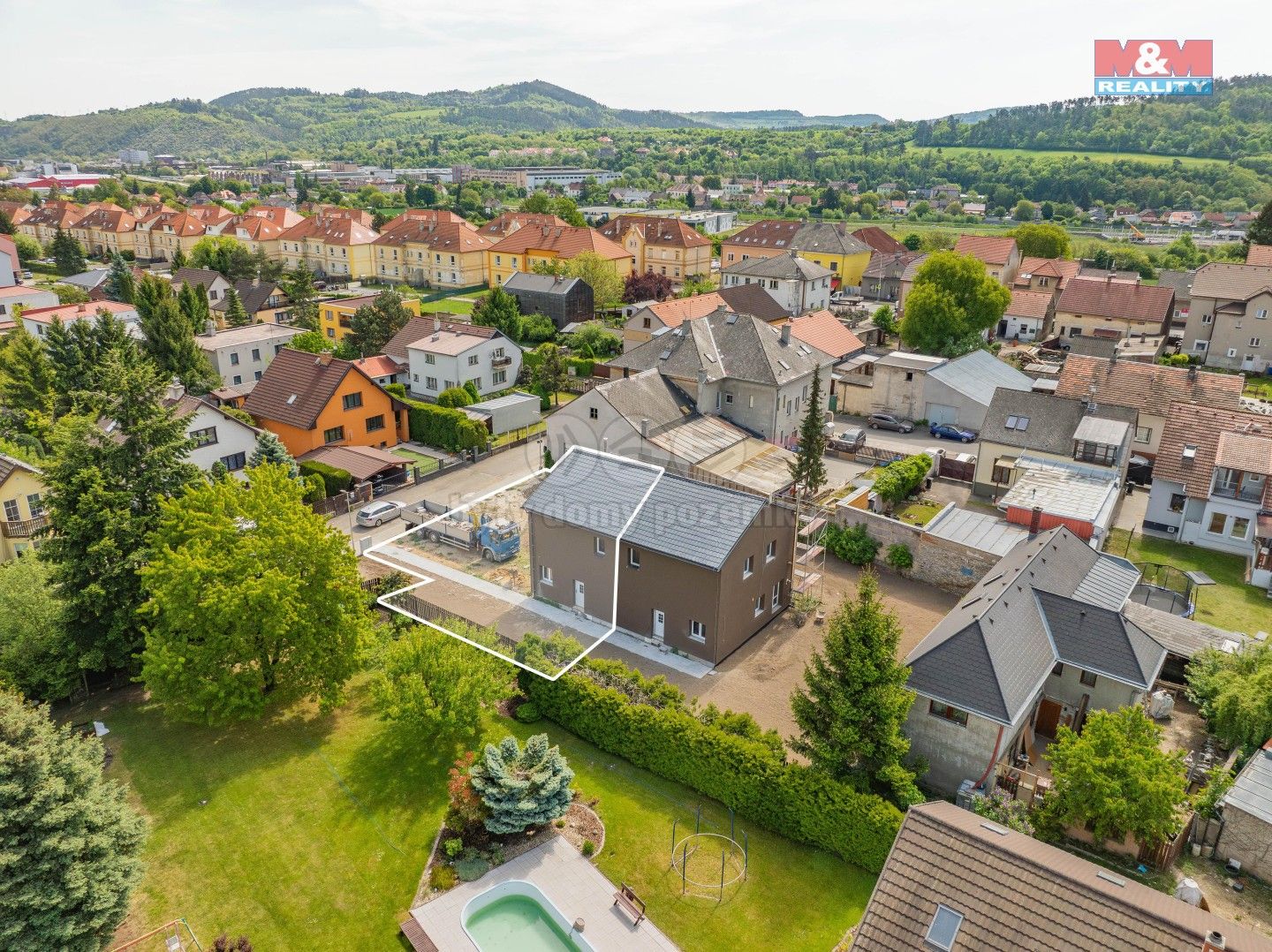 Rodinné domy, Fibichova, Králův Dvůr, 97 m²