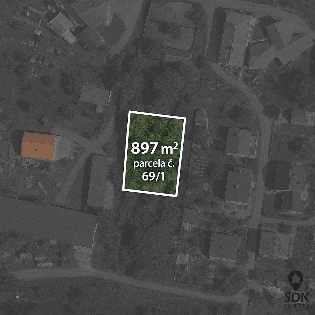 Pozemky pro bydlení, Rozseč nad Kunštátem, 897 m²