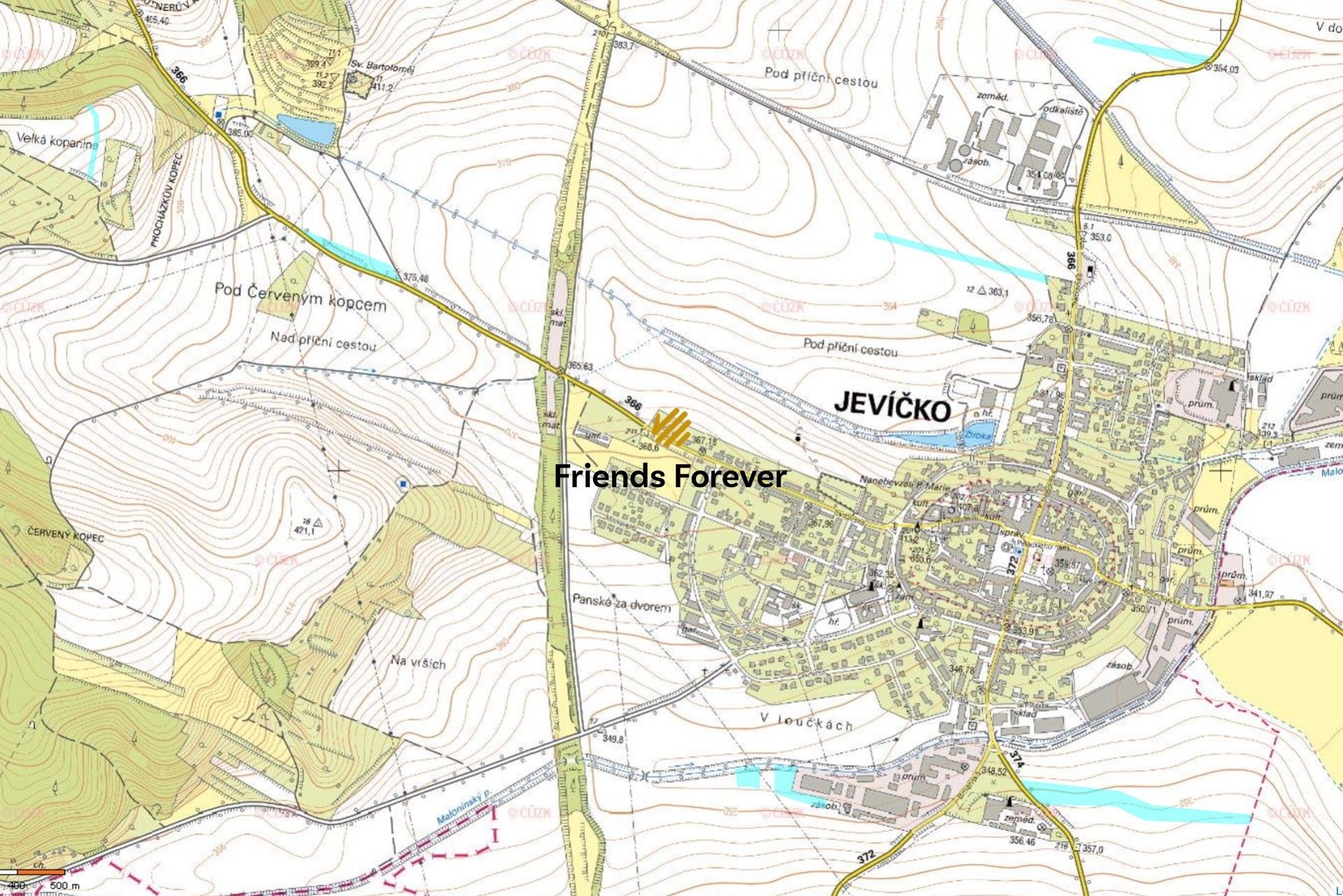 Zemědělské pozemky, Jevíčko, 19 877 m²