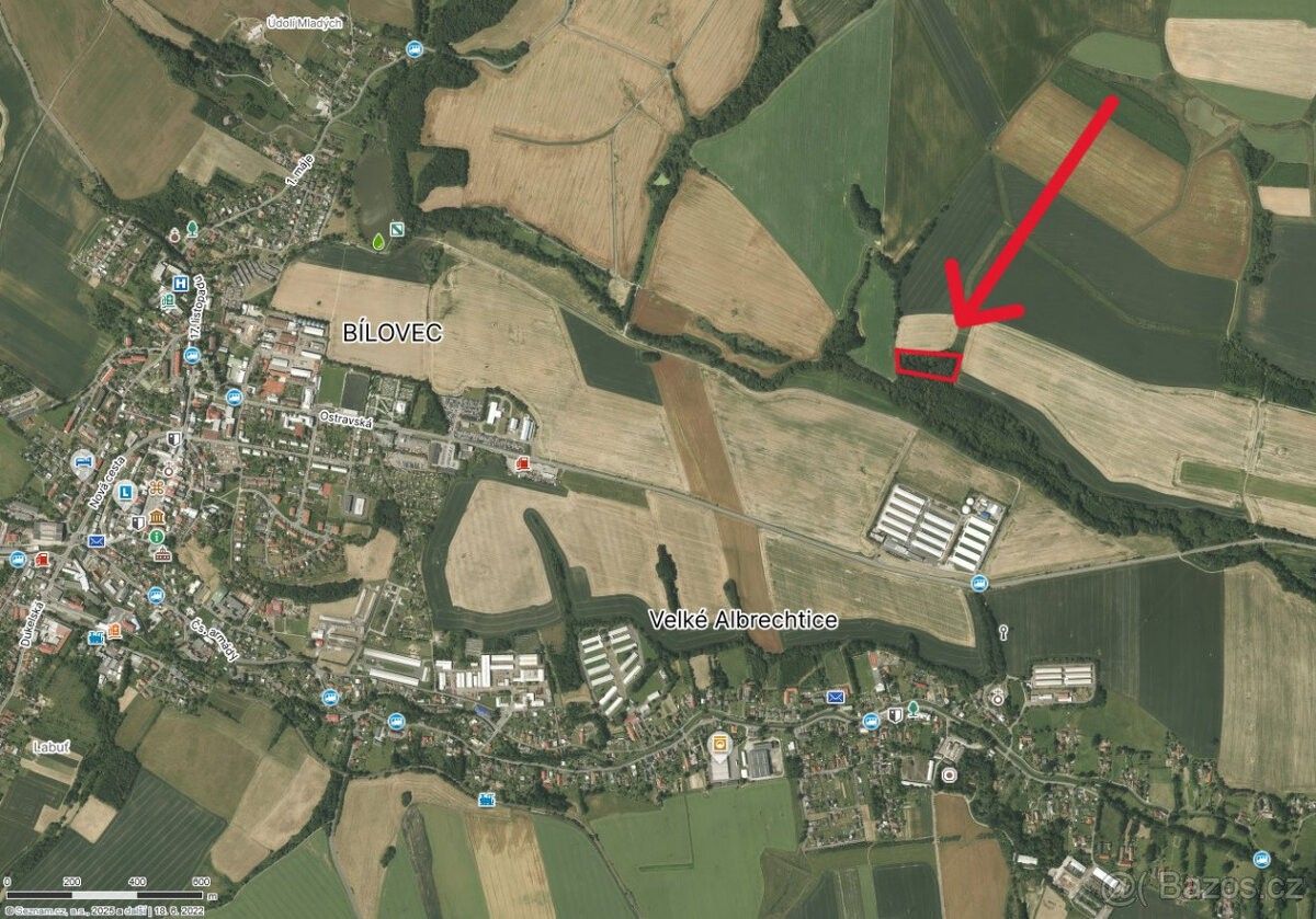 Lesy, Bravantice, 742 81, 8 844 m²