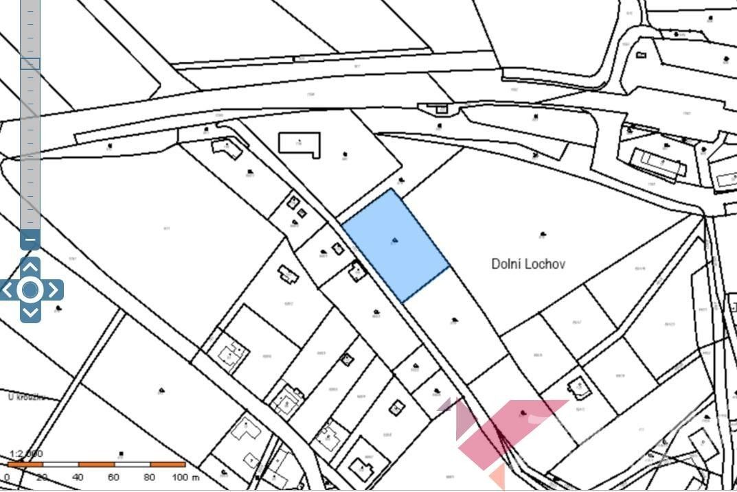 Prodej pozemek pro bydlení - Dolní Lochov, 2 163 m²