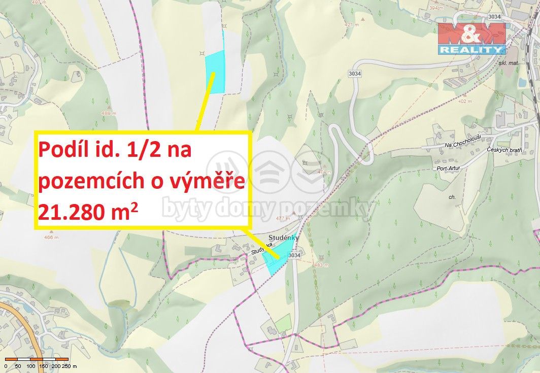 Louky, Hronov, 549 31, 21 280 m²