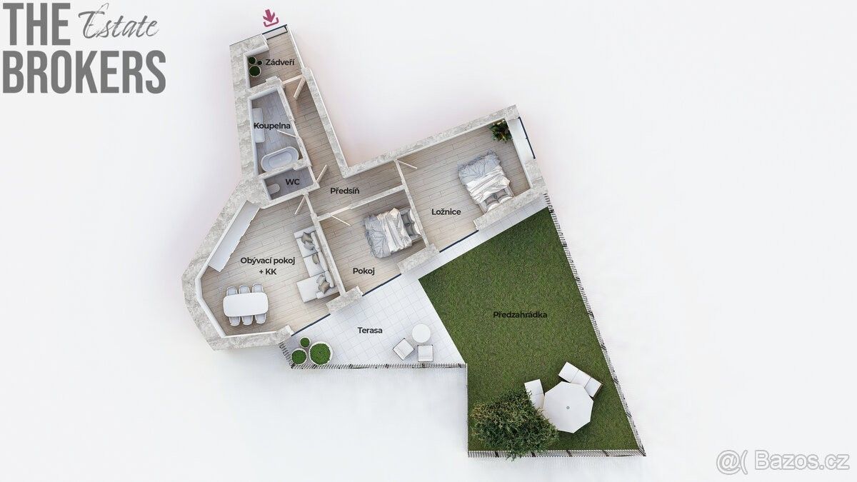 3+kk, Praha, 165 00, 174 m²
