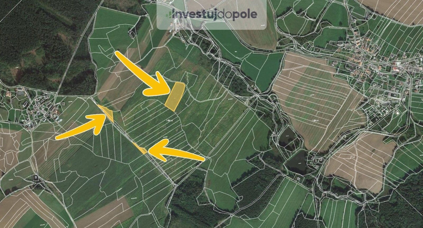 Prodej zemědělský pozemek - Skořice, 12 273 m²