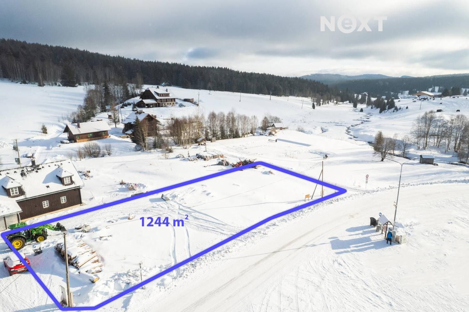 Prodej pozemek pro bydlení - Kvilda, 1 244 m²