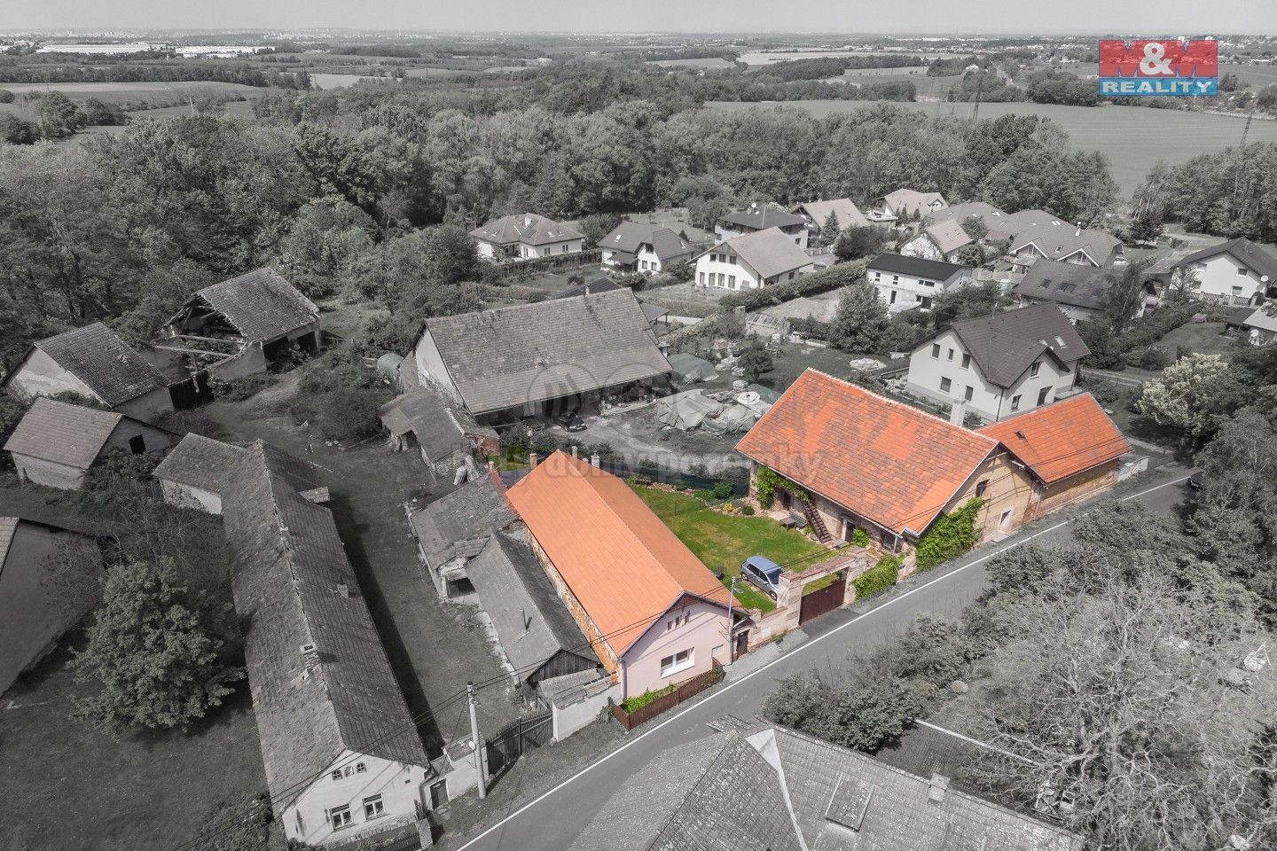 Rodinné domy, Všechromy, Strančice, 153 m²