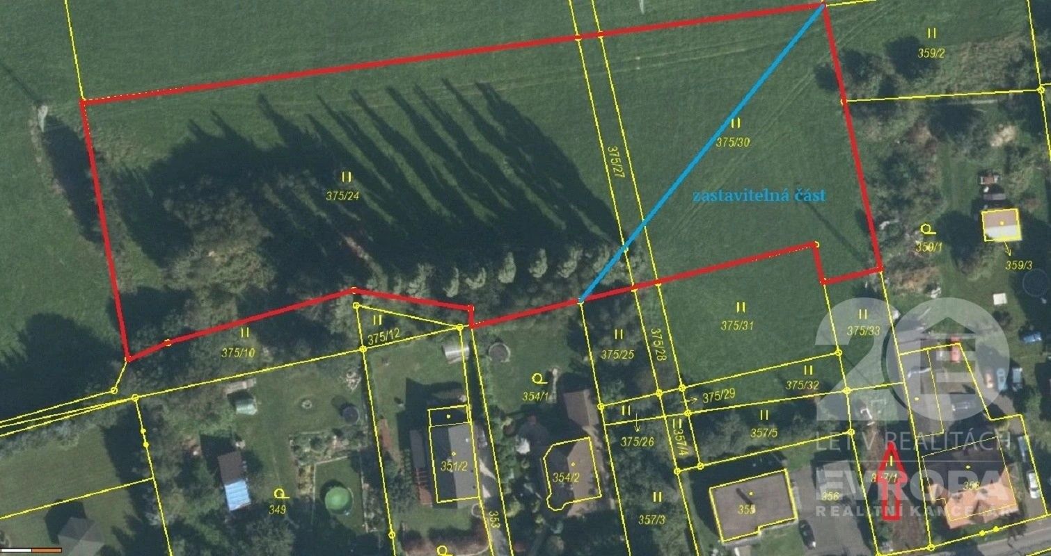 Prodej pozemek pro bydlení - Liberec XX-Ostašov, Liberec, 5 867 m²