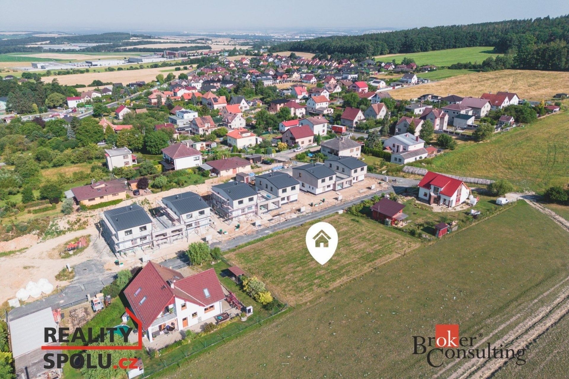 Pozemky pro bydlení, Losiná, 546 m²