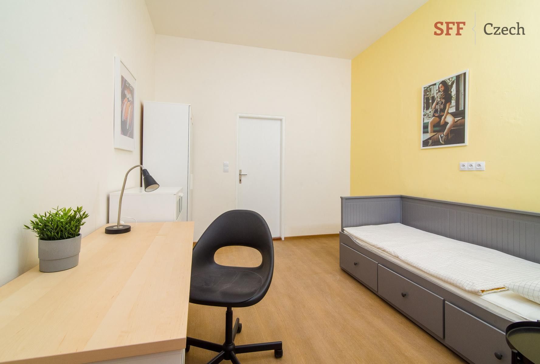 Pronájem byt - Sokolská, Praha, 17 m²