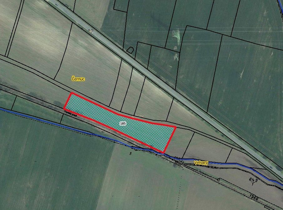 Zemědělské pozemky, Černuc, 6 563 m²