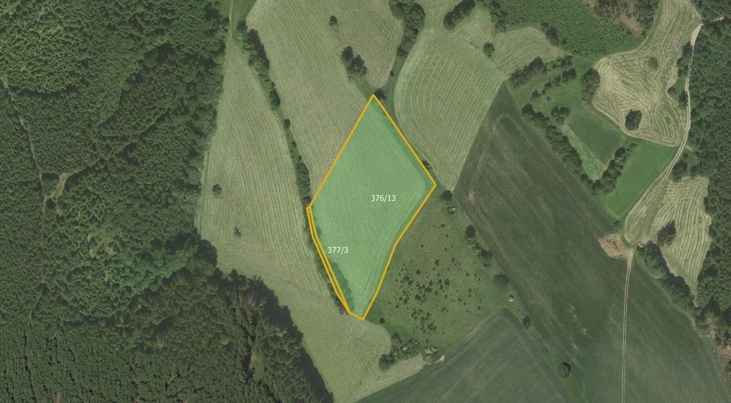 Louky, Jimramov, 18 558 m²