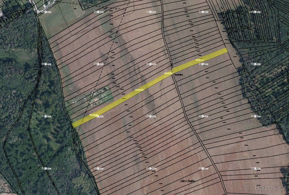 Prodej pozemek - Troubsko, 664 41, 283 m²