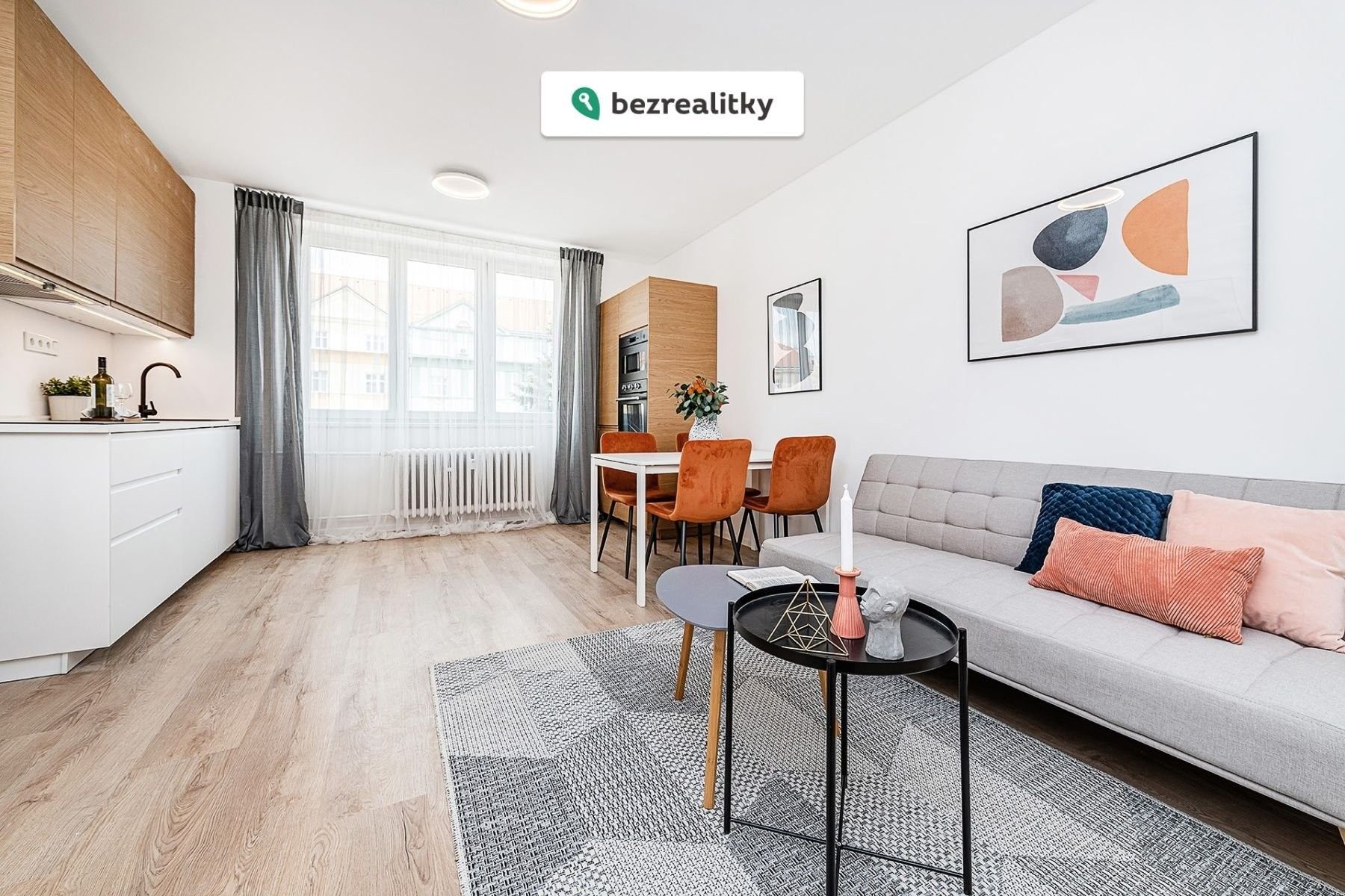 3+kk, Ruská, Praha, 57 m²