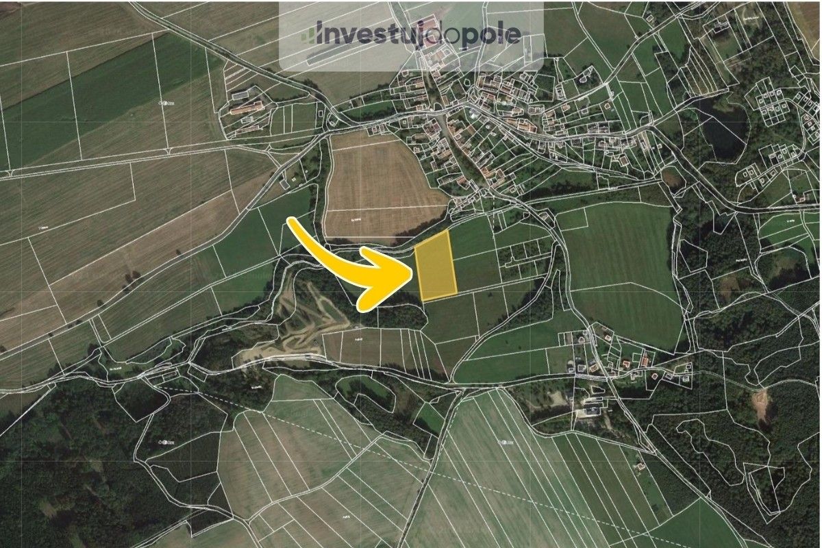Prodej louka - Vranovice, Břasy, 11 131 m²