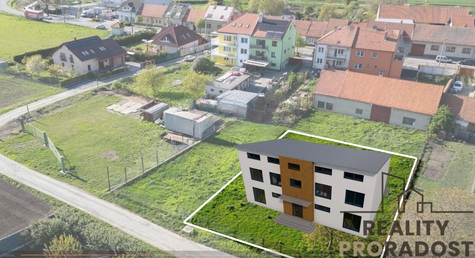 Prodej pozemek pro bydlení - Brno, 909 m²
