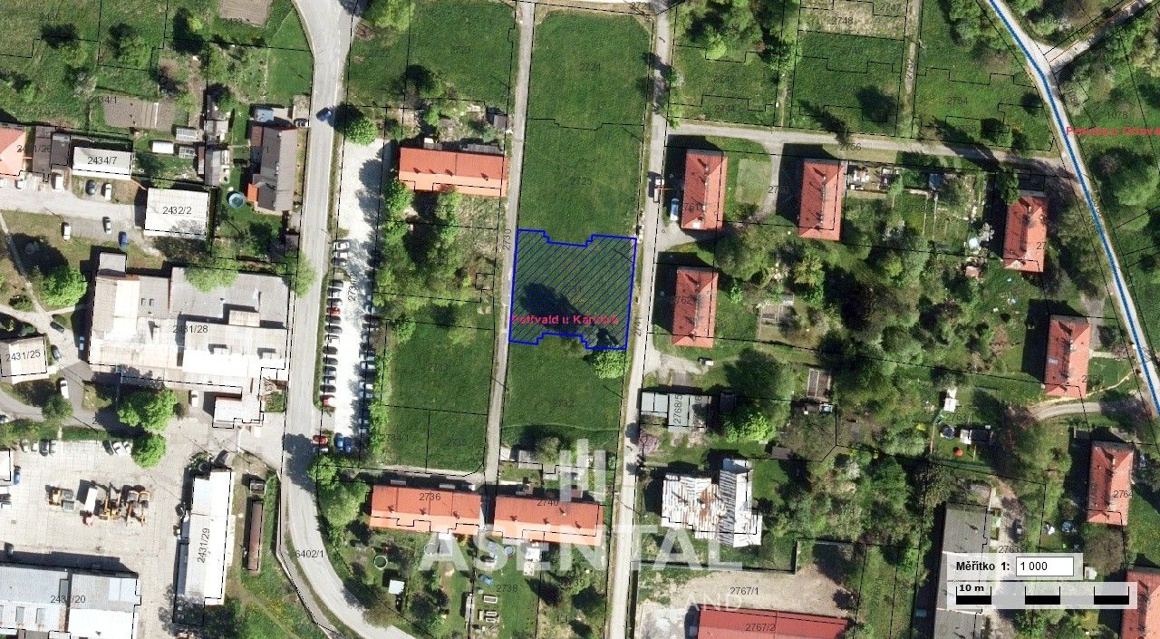 Komerční pozemky, Rychvaldská, Petřvald, 1 045 m²