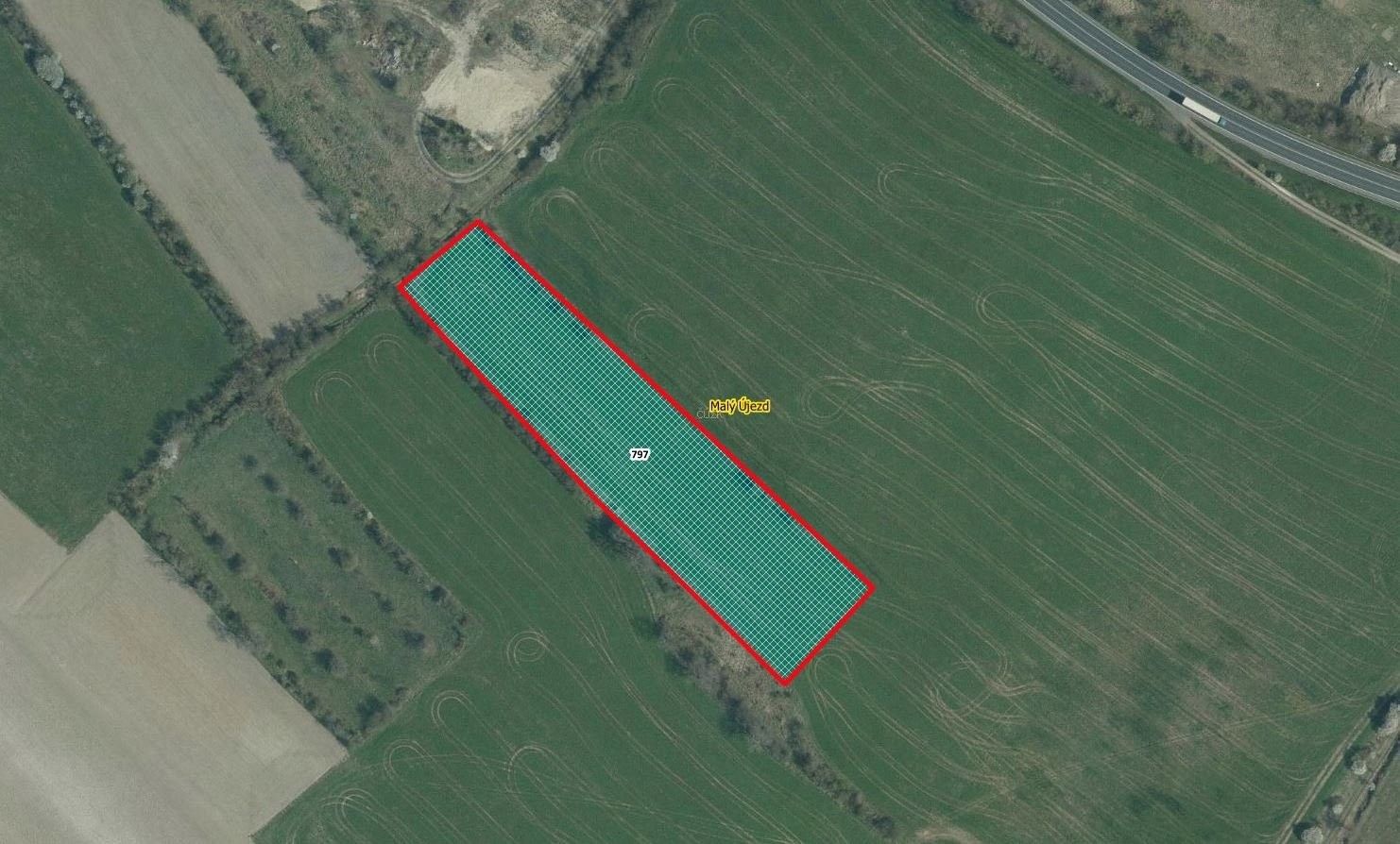 Zemědělské pozemky, Malý Újezd, 7 862 m²