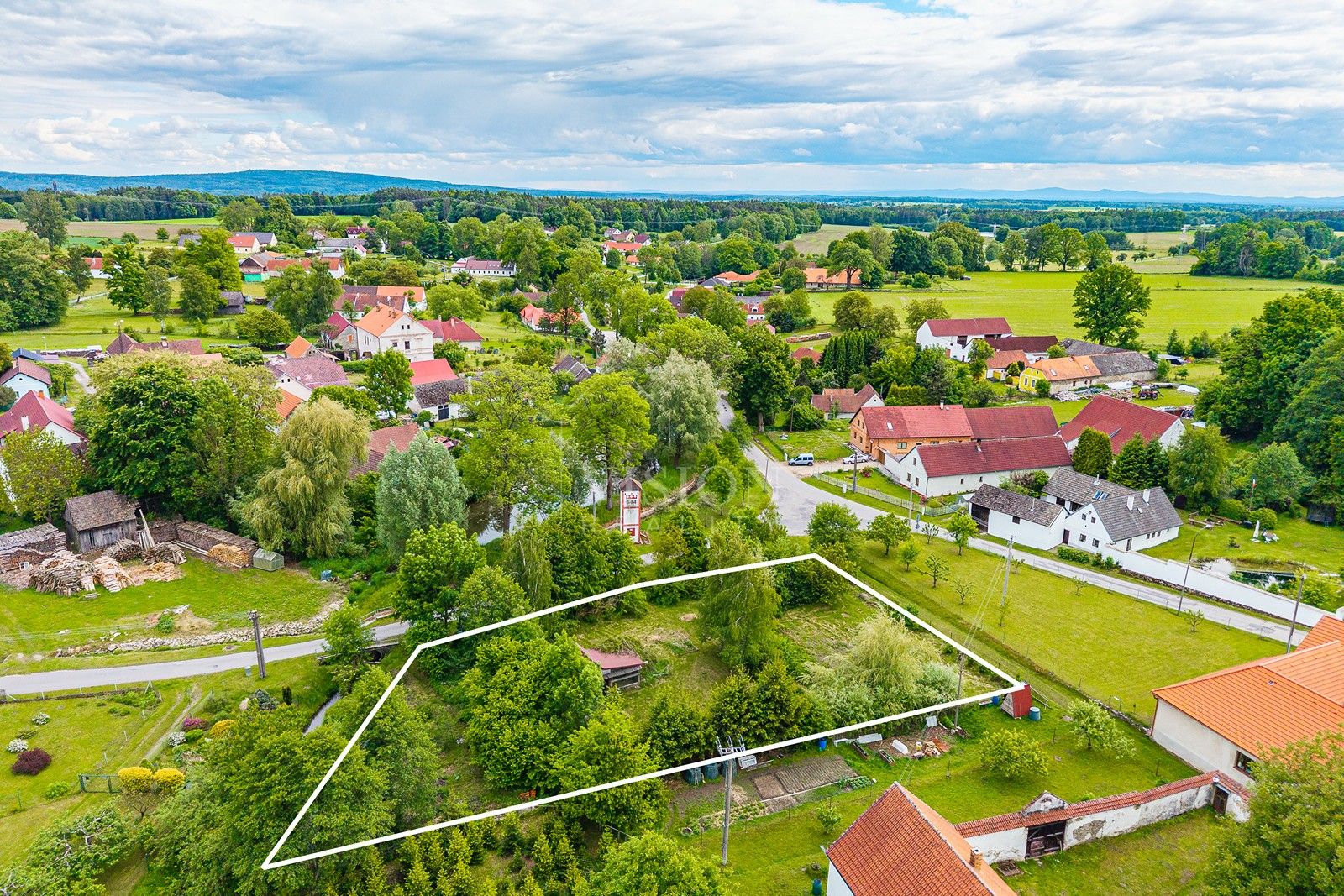 Pozemky pro bydlení, Vydří, 2 012 m²
