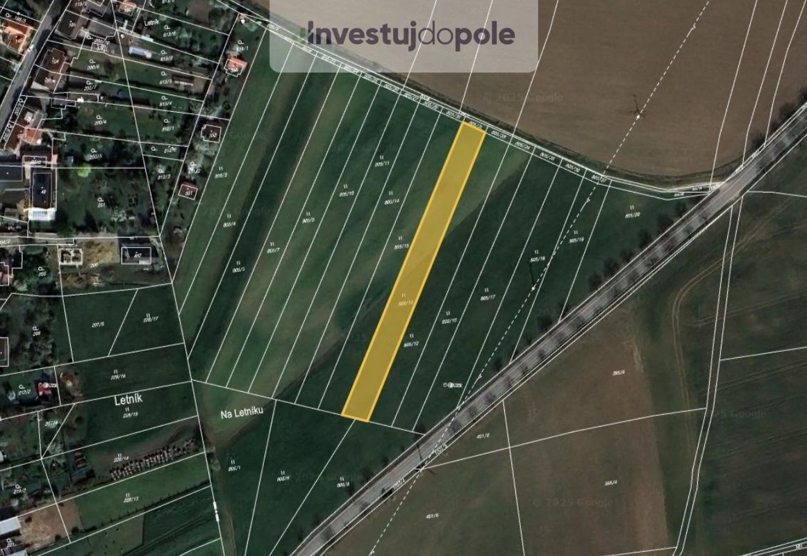 Louky, Nučice, 1 840 m²