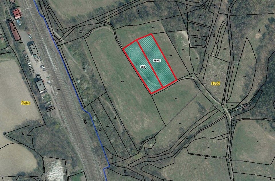 Zemědělské pozemky, Stračí, Štětí, 6 107 m²