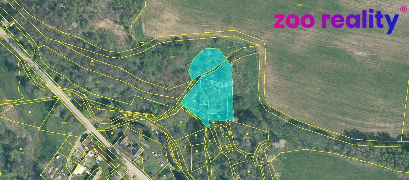 Pozemky pro bydlení, Dlouhá Stropnice, Horní Stropnice, 3 307 m²