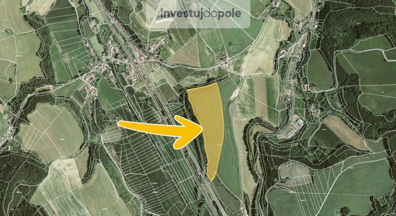 Prodej zemědělský pozemek - Skrchov, 63 481 m²