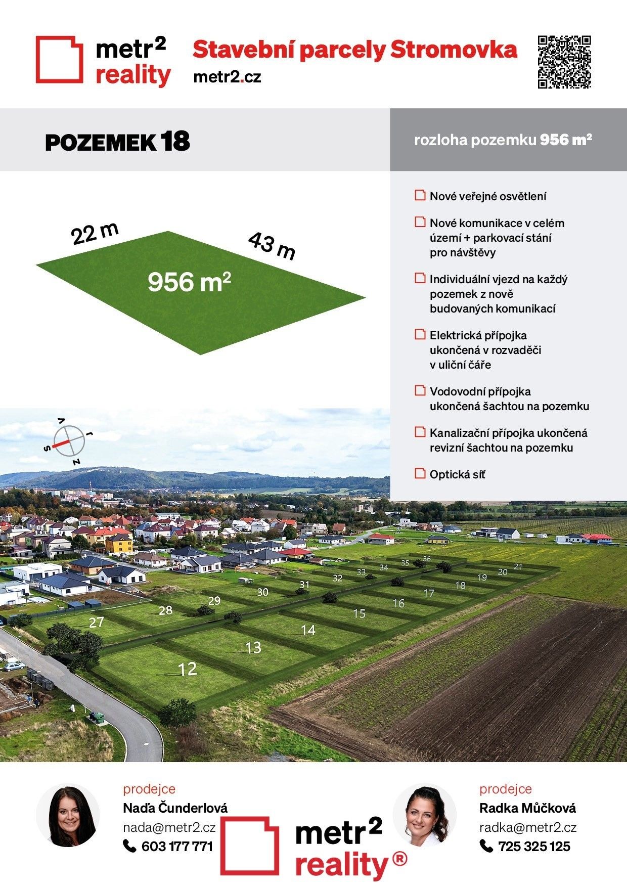Pozemky pro bydlení, Lipník nad Bečvou, 956 m²