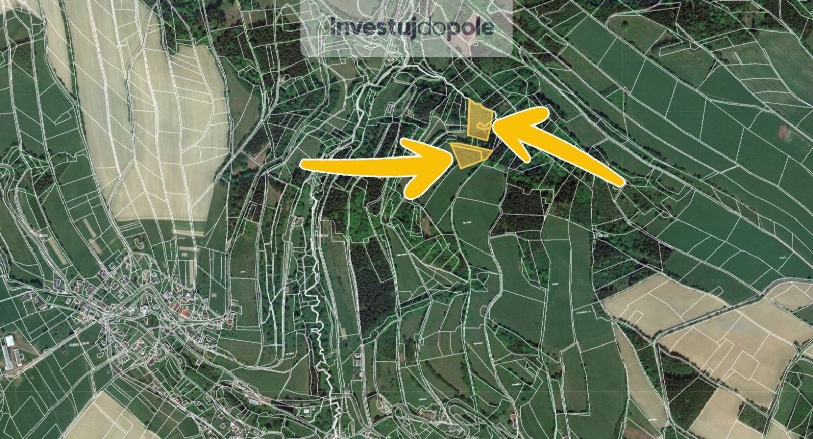 Prodej les - Helkovice, Vysoké nad Jizerou, 9 892 m²