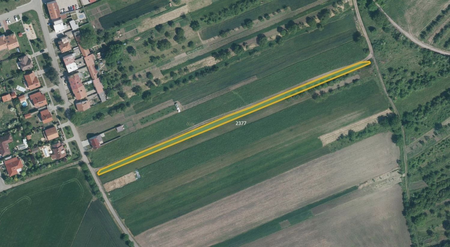 Zemědělské pozemky, Velešovice, 8 815 m²