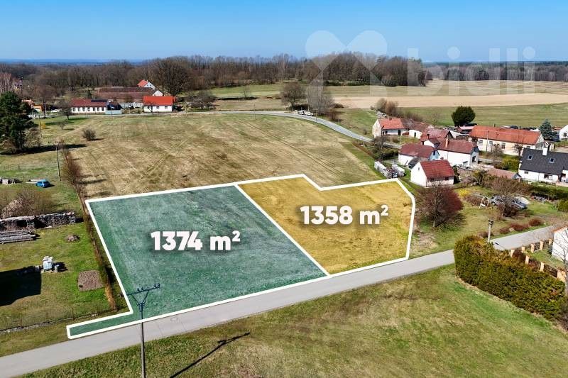Pozemky pro bydlení, Žíteč, Chlum u Třeboně, 1 374 m²