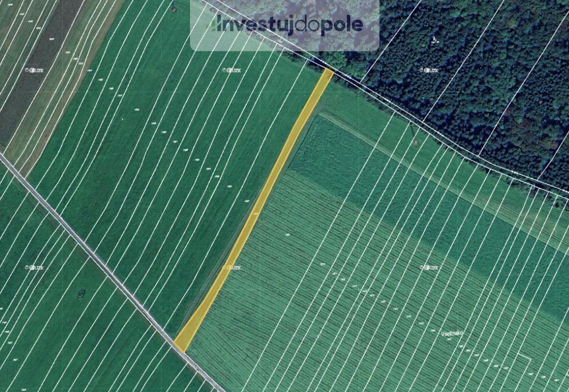 Zemědělské pozemky, Vsetín, 2 490 m²