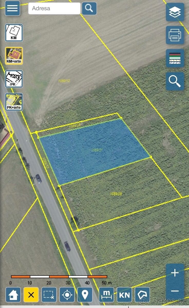 Prodej pozemek pro bydlení - Kolín, 280 02, 1 161 m²