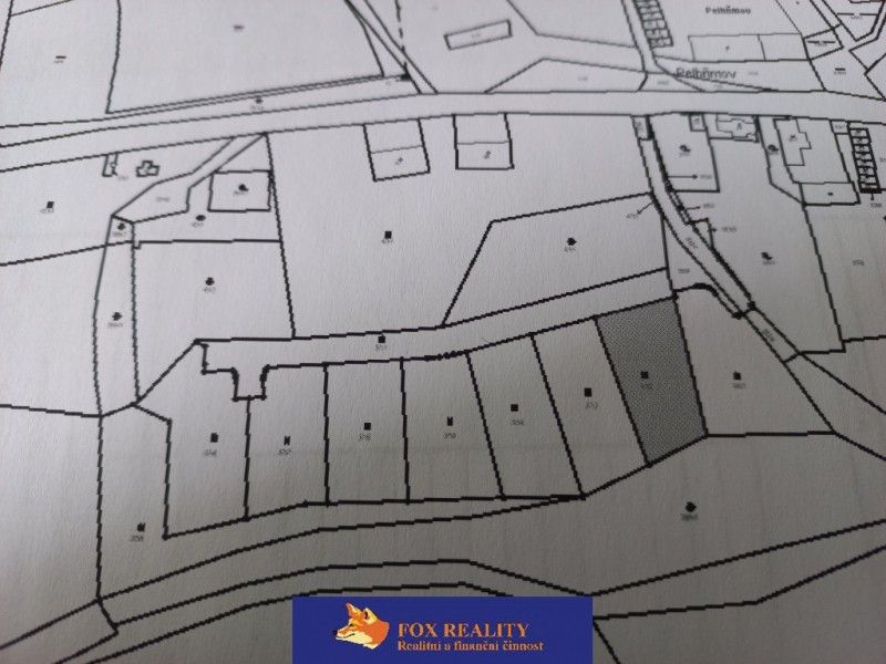 Pozemky pro bydlení, Pelhřimov, Cheb, 1 033 m²