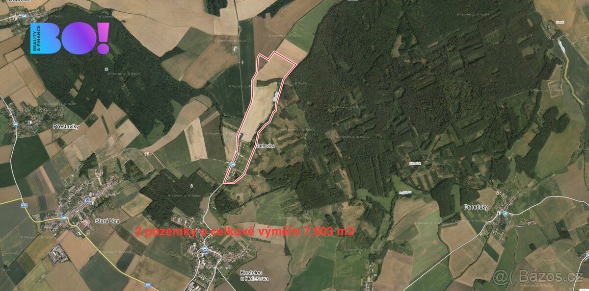 Zemědělské pozemky, Kostelec u Holešova, 768 43, 2 477 m²